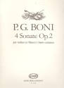 4 Sonaten op.2 fr Violine (Flte) und Bc
