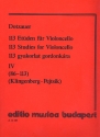 113 Studies vol.4 (nos.86-113) for cello