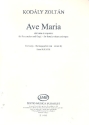 Ave Maria fr Frauenchor und Orgel Partitur
