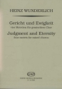 Judgment and Eternity fr gem Chor a cappella Partitur (dt/en)