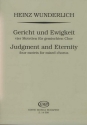 Judgment and Eternity fr gem Chor a cappella Partitur (dt/en)