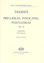 Preludium, Invocatio und Postludium op.54 fr Violine, Viola und Violoncello Partitur und Stimmen