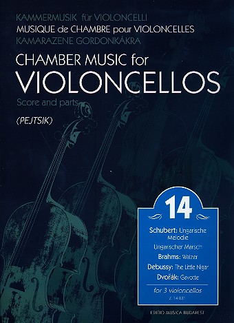 Chamber Music for Violoncellos vol.14 fr 3 Violoncelli Partitur und Stimmen