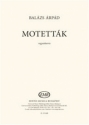 Motettak. SATB