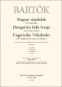Z20040  Hungarian Folk Songs for mixed voices