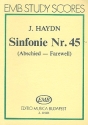 Symphony in f-Sharp Minor no.45 Hob.I:45 for orchestra study score