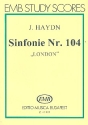 Symphony in D Major no.104 Hob.I:104 for orchestra study score