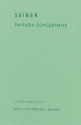 Fantasia concertante fr Violine und Streichorchester Studienpartitur