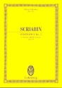 Sinfonie c-Moll Nr.2 op.29 fr Orchester Studienpartitur