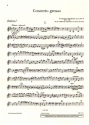 Concerto grosso e-Moll op.3,3 fr Streichquartett und Streichorchester Violine 1 solo/rip.
