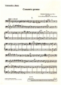 Concerto grosso e-Moll op.3,3 fr Streichquartett und Streichorchester Violoncello/Kontrabass solo/rip.