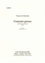 Concerto grosso e-Moll op.3,3 fr Streichquartett und Streichorchester Cembalo