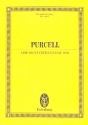Ode on St Cecilia's Day 1692 Z328 fr Soli, gem Chor und Orchester Studienpartitur