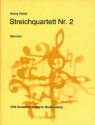 Streichquartett Nr. 2 fr 2 Violinen, Viola und Violoncello Stimmen