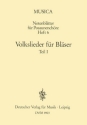 Volkslieder fr Blser Band 1 fr Posaunenchor Spielpartitur