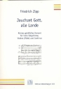 Jauchzet Gott alle Lande Werk 38b fr Gesang (hoch), Violine (Flte) und Bc Partitur und Instrumentalstimme