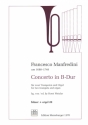 Concerto B-Dur fr 2 Trompeten und Orgel Partitur und Stimmen