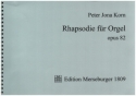 Rhapsodie fr Orgel op.82 fr Orgel