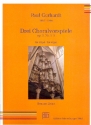 3 Choralvorspiele op.1 fr Orgel