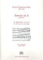 Sonata in d fr Altblockflte und Orgel