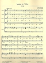 Messe C-Dur fr Mnnerchor und Orgel Partitur