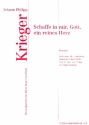 Schaffe in mir Gott ein reines Herz fr Soli, gem Chor, 2 Violinen, 2 Violen und Bc Partitur und Instrumentalstimmen