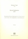 Kyrie-Meditation fr gem Chor und Tasteninstrument Partitur