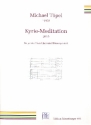 Kyrie-Meditation fr gem Chor und 5 Blser Partitur und Instrumentalstimmen