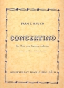 Concertino fr Flte und Orchester fr Flte und Klavier