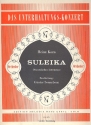 Suleika Orientalisches Intermezzo fr Orchester (groe Besetzung)