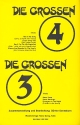 Die Groen 4 und Die Groen 3: 2 Potpourris fr Salonorchester