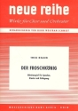 Der Froschknig Mrchenspiel fr Sprecher, Klavier und Schlagzeug,  Partitur
