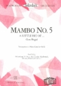 Mambo no.5: fr Akkordeonorchester Partitur