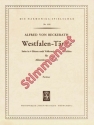von Beckerath, Alfred Westfalen-Tnze Akkordeonorchester Stimmenset