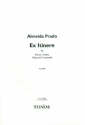 Ex itinere fr Violine, Viola, Violoncello und Klavier Stimmen