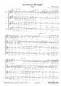 La Muerte del Angel fr gem Chor a cappella Partitur