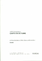 Canto de Octubre: fr Klavier, Bandoneon, Violine, Gitarre und Kontrabass Stimmen