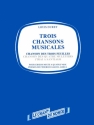Louis Durey, Chanson Des Trois Feuilles Chor Klavierauszug