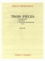 Sergei Prokofiev, Trois Pieces Op. 59 Klavier Buch