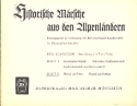 Historische Mrsche aus den Alpenlndern Band 2 fr Blasorchester Direktion und Stimmen