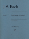 Zweistimmige Inventionen BWV772-786 fr Klavier Neuausgabe 2015