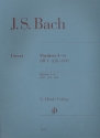 Partiten Nr.4-6 BWV828-830 fr Klavier (ohne Fingersatz)