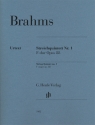 Streichquintett in F-Dur Nr.1op.88 fr 2 Violinen, 2 Violen und Violoncello Stimmensatz