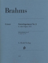 Streichquintett Nr. 2 G-Dur op. 111 fr 2 Violinen, 2 Violen und Violoncello Stimmensatz