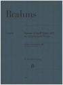 Sonate d-moll op.108 fr Klavier und Violine