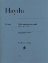 Klaviersonate c-moll  Hob.XVI:20 fr Klavier