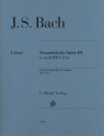 Franzsische Suite Nr.3 h-moll BWV814 fr Klavier
