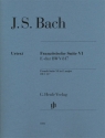 Franzsische Suite Nr.6 E-dur BWV817 fr Klavier