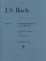 Franzsische Suite Nr.4 Es-dur BWV815 fr Klavier