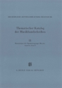 Signaturen - Mus. ms. Autoren A-P